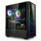 Meinpc AMD Ryzen 7 mit GeForce RTX 5060 8GB Gaming-PC (AMD Ryzen 7 5700X, RTX 5060, 64 GB RAM, 1000 GB SSD, Luftkühlung, Gamer, Gaming, RGB) 64 GB | 1000 GB