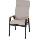 Siena Garden Cortina Sessel 59 x 59 x 108 cm Gelb