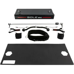 SOLE Fitness Kraftstation »SRVO Basic All-in-one-Trainer«, (Set), multifunktionale Fitnessstation, max. Trainingsgewicht 150 kg SOLE Fitness schwarz