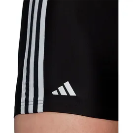 adidas Classic 3-Streifen Boxer-Badehose Black / White S