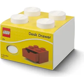 LEGO Aufbewahrungsbox mit Schublade 4-tlg. weiß