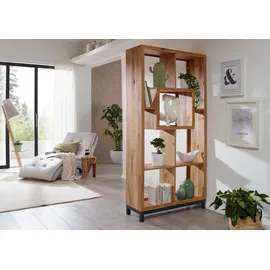 Massivmoebel24 Raumteiler 100 x 34 x 200 cm Beige