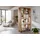 Massivmoebel24 Raumteiler 100 x 34 x 200 cm Beige