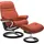 Stressless "Sunrise", mit Signature Base, Größe M, Gestell Schwarz, orange