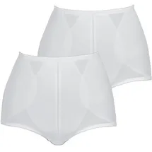 Waescheshoppy Susa 2er Sparpack Miederhose 4970 65 weiß - 65
