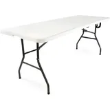 Wiltec Campingtisch klappbar Grau
