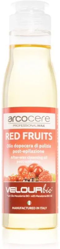 Arcocere After Wax Red Fruits beruhigendes Reinigungsöl zur Benutzung nach der Epilation 150 ml