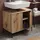 Vicco Waschbeckenunterschrank Eliza Viking Oak 70 x 63 cm mit 2 Türen