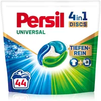 Persil Universal 4in1 DISCS (44 Waschladungen), Waschmittel mit Tiefenrein Technologie, Vollwaschmittel für reine Wäsche und hygienische Frische für die Maschine