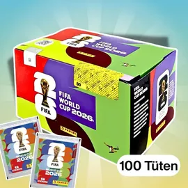 Panini FIFA World Cup 2026 Sticker Collection Box (100) Display