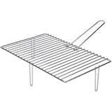 Sauvic Grill 46,6x28 cm Silber