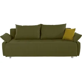 Collection AB Schlafsofa Kunstleder 2-Sitzer Grün