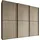 STAUD Schwebetürenschrank Sinfonie Plus 280 x 240 x 68 cm Beige
