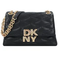 DKNY Minna Schultertasche Leder 22 cm blk-gold