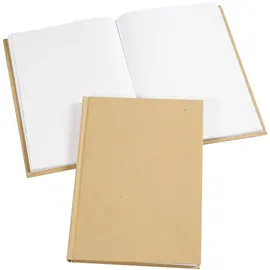 Creativ Company Skizzenbuch, A5, 15x21 cm, Braun, 1 Stück