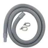 tecuro Ablaufschlauch-Verlängerung 1,5 m grau