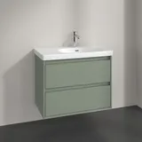 Villeroy & Boch Waschtischunterschrank 2 Auszüge 77,2 x 59,6 x 43,9 cm Soft Green