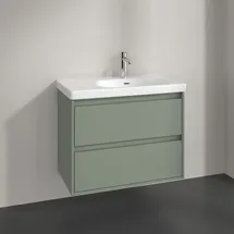 Villeroy & Boch Waschtischunterschrank 2 Auszüge 77,2 x 59,6 x 43,9 cm Soft Green