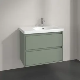 Villeroy & Boch Waschtischunterschrank 2 Auszüge 77,2 x 59,6 x 43,9 cm Soft Green