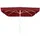 Schneider Quadro 300 x 300 cm Bordeaux