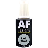 Alex Flittner Designs Lackstift RAL 7040 FENSTERGRAU stumpfmatt 20ml Reparaturstift Acryl Retuschierlack Reparaturlack Holz Metall Möbel Bad