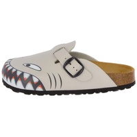 LICO Herren bioline haai Clogs, Grau, 38 EU