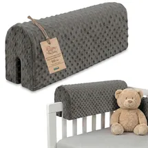 Totsy Baby Bettschutzgitter Minky 50 cm Grau