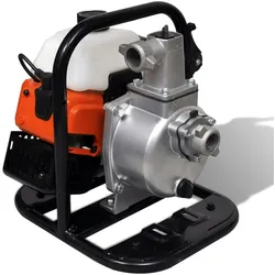vidaXL Benzin-Wasserpumpe 2-Takt 1,2 kW 0,95 L