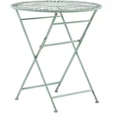 Beliani Gartentisch Ø 70 x 75 cm Grün