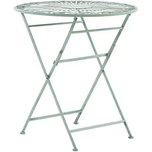 Beliani Gartentisch Ø 70 x 75 cm Grün