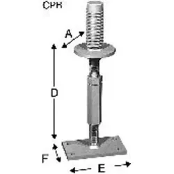 SST Stützenfuß CPB40