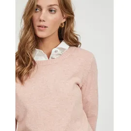 VILA Strickpullover Misty Rose M