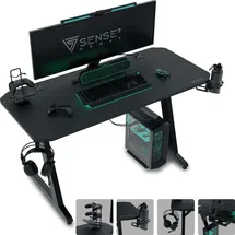 SENSE7 Nomad Classic Gaming Tisch 100x50 cm