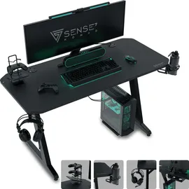 SENSE7 Nomad Classic Gaming Tisch 100x50 cm