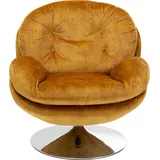 Kare Drehsessel Cosy Polyester 81 x 84 x 83 cm Gold