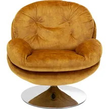Kare Drehsessel Cosy Polyester 81 x 84 x 83 cm Gold