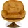 Kare Drehsessel Cosy Polyester 81 x 84 x 83 cm Gold
