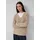 s.Oliver Strickpullover mit V-Ausschnitt und Raglanärmeln Braun 40