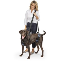 PetSafe CareLift Hebegeschirr für Hunde, Ganzkörperhebehilfe mit Griff und Schultergurt, Brust- und Hüfthebung, Größe L