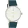Oozoo - Damenuhr - C10587 - Petrol Silber - Blau