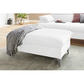Cotta »Caluso L-Form«, Set bestehend aus: Ecksofa mit Kopfteilverstellung & Hocker