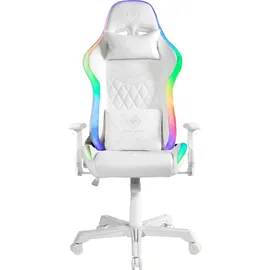 deltaco GAM-080 RGB Gaming Chair weiß