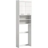 xonox.home Waschmaschinenschrank Scout 63 x 191 x 24 cm Weiß