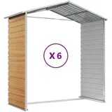 vidaXL, Gartenhaus + Gartenschrank, Joseph