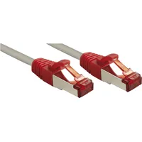 Lindy 47844 RJ45 Netzwerkkabel, Patchkabel CAT 6 S/FTP Grau