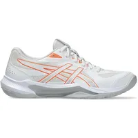 Asics Damen, Hallenschuhe, Gel-Tactic 13 DAMEN (40.5), Weiss, Orange