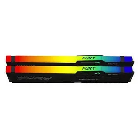 Kingston FURY Beast RGB schwarz DIMM Kit 64GB, DDR5-6000, CL30-36-36 (KF560C30BBEAK2-64)