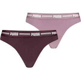 stichd b.v. PUMA Damen, String 2er Pack - pink