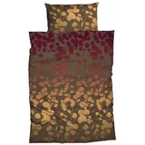 Casatex Milena Blätter Beige 200 x 200 cm + 2 x 80 x 80 cm