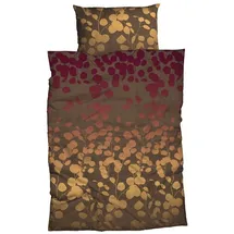 Casatex Milena Blätter Beige 200 x 200 cm + 2 x 80 x 80 cm
